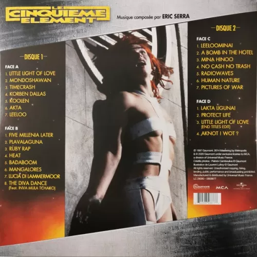 Eric Serra – Le Cinquieme Element (2LP)