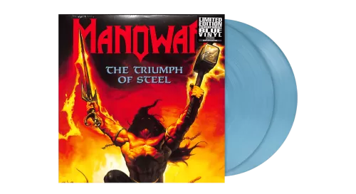 Manowar – The Triumph Of Steel (Blue Transparent Vinyl) [2LP]