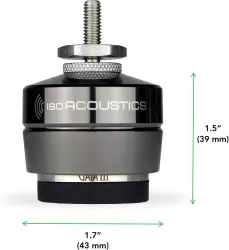 Изоляционные опоры для напольной акустики IsoAcoustics GAIA III