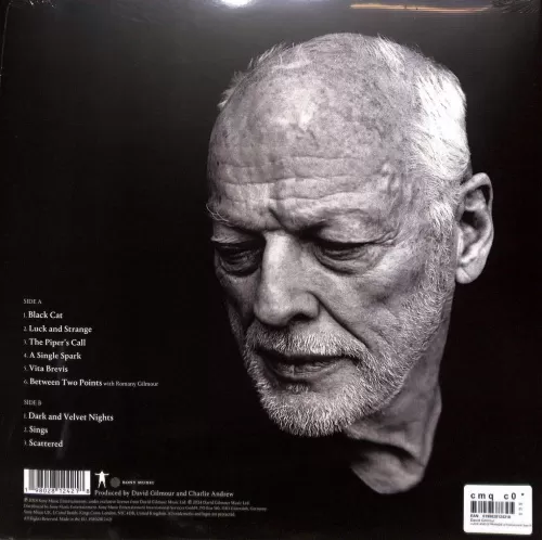 David Gilmour – Luck And Strange (Translucent Sea Blue) [LP]