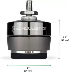Изоляционные опоры для напольной акустики IsoAcoustics GAIA II