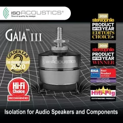 Изоляционные опоры для напольной акустики IsoAcoustics GAIA III