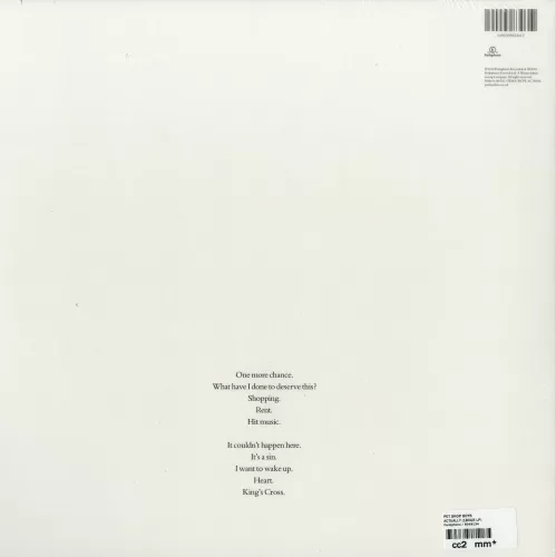 Pet Shop Boys – Actually (LP)