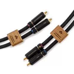 Межблочный аналоговый кабель премиум-класса Kennerton RCA – RCA Pura (1м)