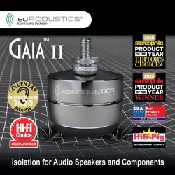 Изоляционные опоры для напольной акустики IsoAcoustics GAIA II