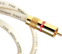Кабель межблочный аудио Van Den Hul The Well Hybrid RCA 1,0m