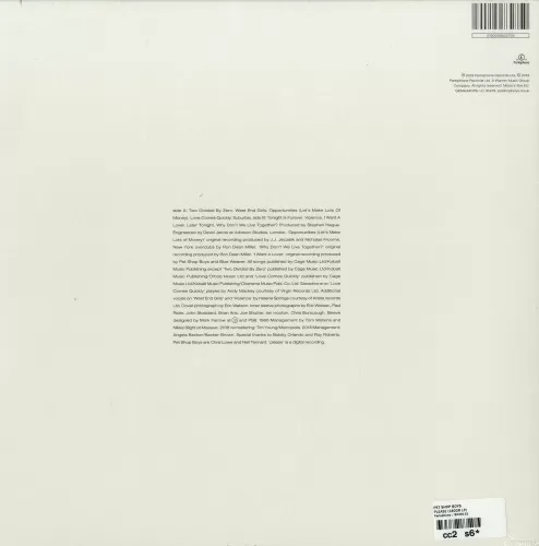 Pet Shop Boys – Please (LP)