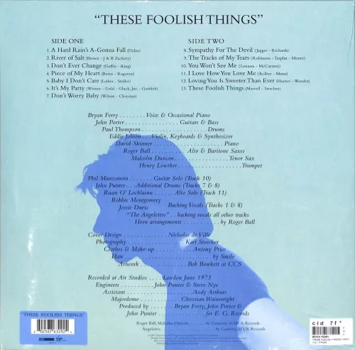 Bryan Ferry – These Foolish Things [LP]