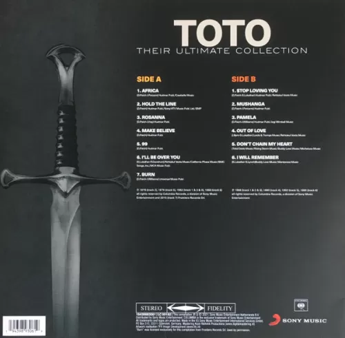 Toto – Their Ultimate Collection (Red With Black Smoke) (LP)
