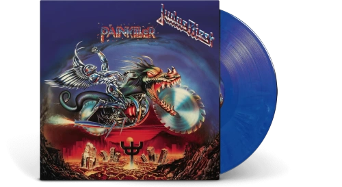 Judas Priest – Painkiller (Blue and White Marble) [LP]
