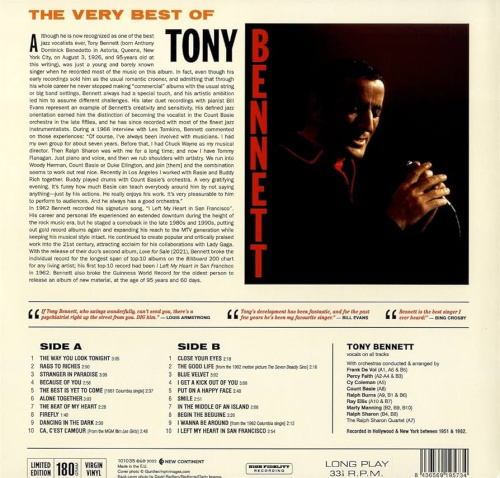 Tony Bennett – The Very Best of Tony Bennett (LP)