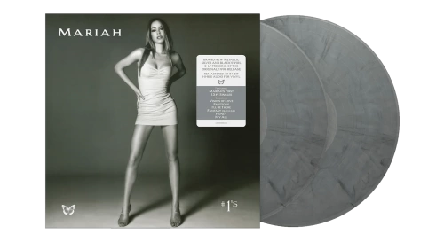 Mariah Carey – #1's (Metallic Silver & Black Swirl) [2LP]