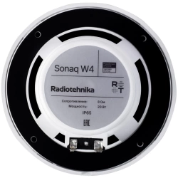 Влагостойкая встраиваемая акустика Radiotehnika Sonaq W4 White