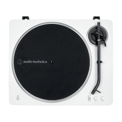 Проигрыватель виниловых пластинок Audio-Technica AT-LP70XBT White/Silver