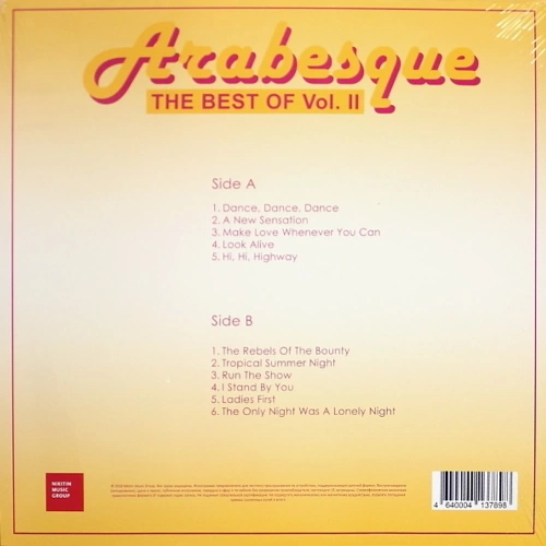 Arabesque – The Best Of Vol. II [LP]