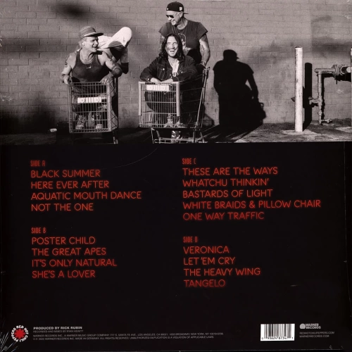 Виниловая музыкальная пластинка Red Hot Chili Peppers – Unlimited Love (2LP)