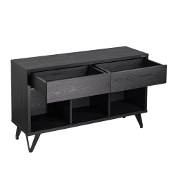 Тумба для виниловых пластинок Radiotehnika Rondo 302 Black