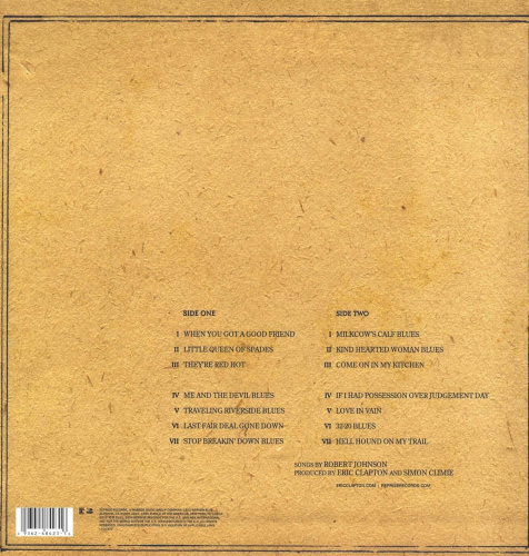 Eric Clapton – Me And Mr Johnson (LP)